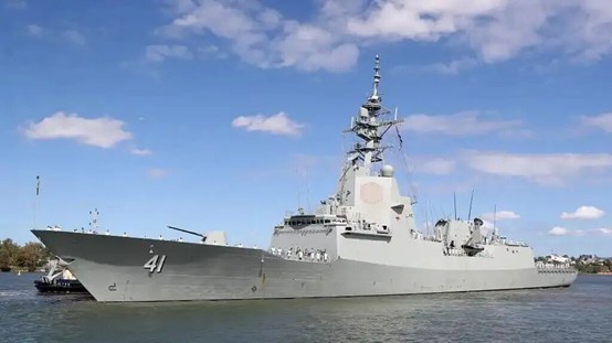 HMAS Brisbane of Australia